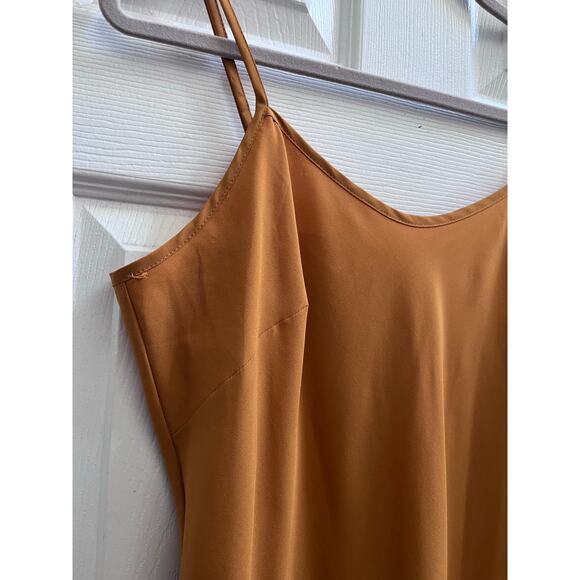 Nanette Lepore Tiny Pulls Adjustable Spaghetti Strap Satin Slip Dress Size 8 - Picture 4 of 11